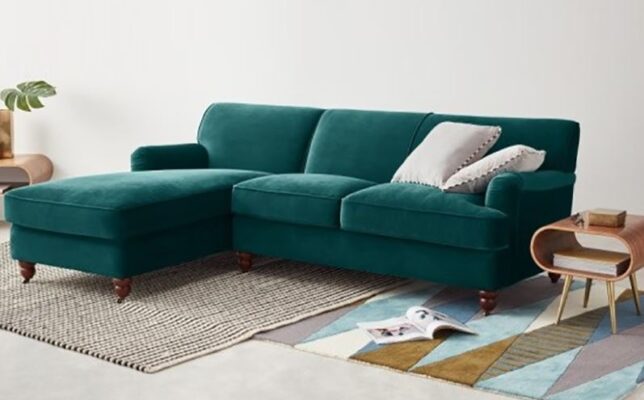 Sofa vải nhung